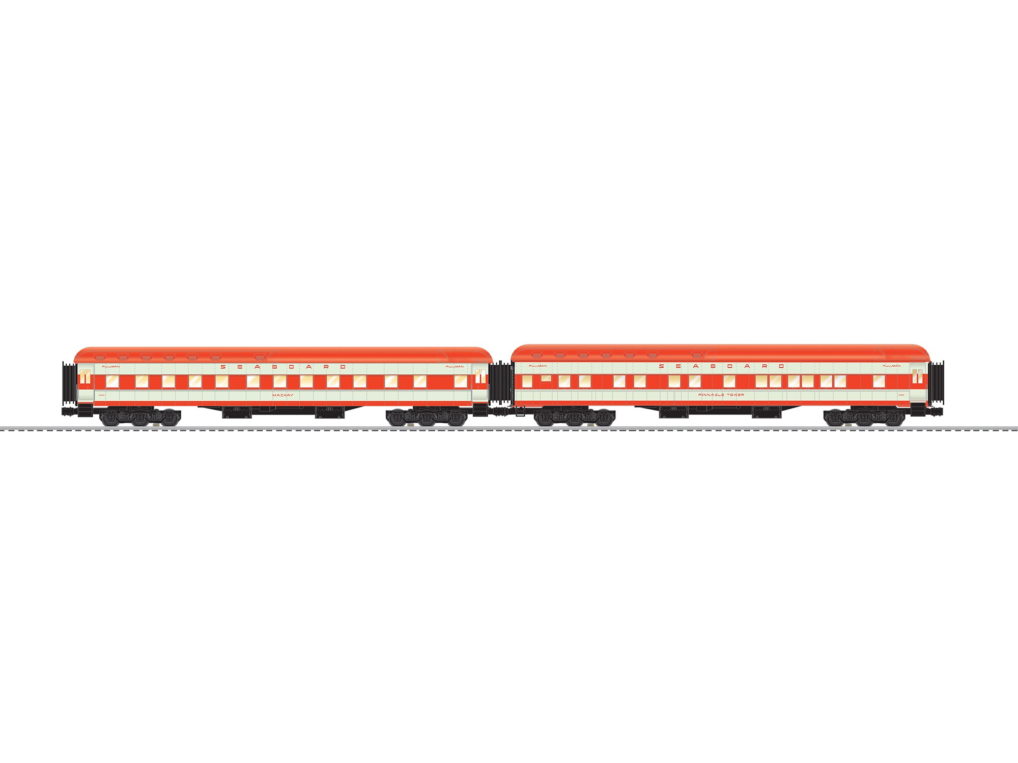 Orange Blossom Special 18" Passenger 2 Pack B